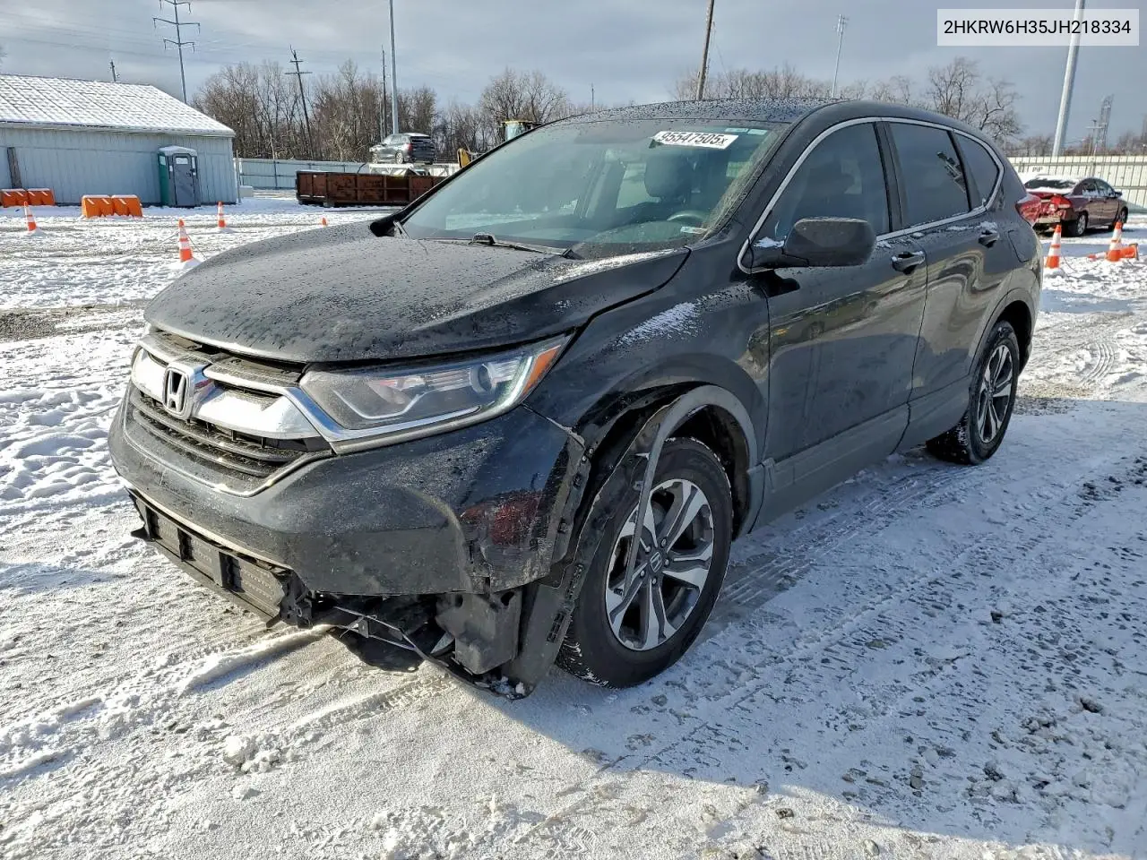 2HKRW6H35JH218334 2018 Honda Cr-V Lx
