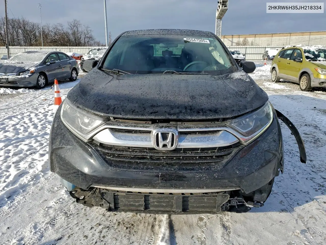 2HKRW6H35JH218334 2018 Honda Cr-V Lx