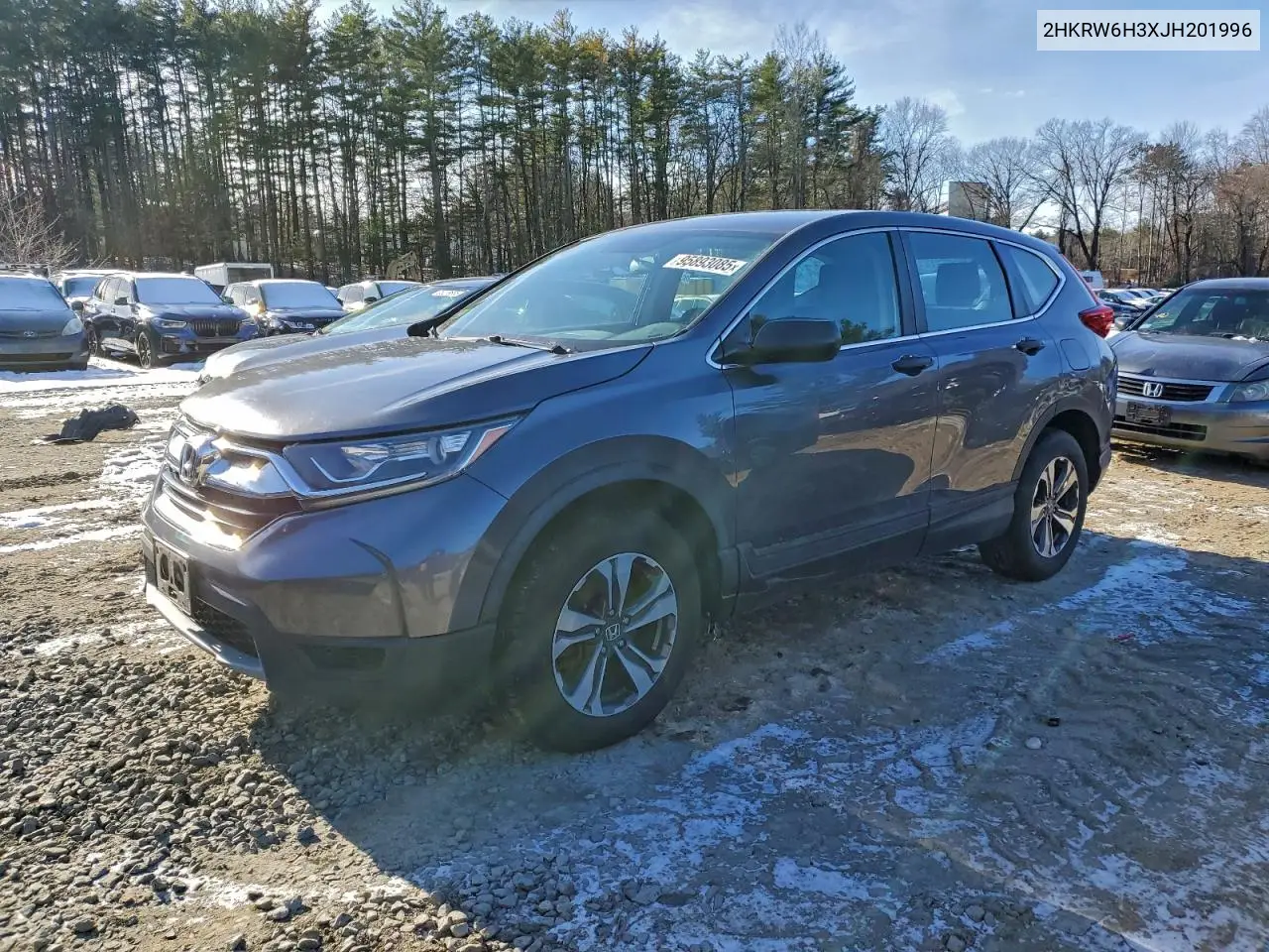 2HKRW6H3XJH201996 2018 Honda Cr-V Lx