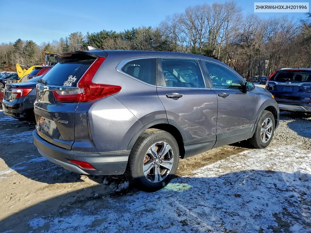 2HKRW6H3XJH201996 2018 Honda Cr-V Lx