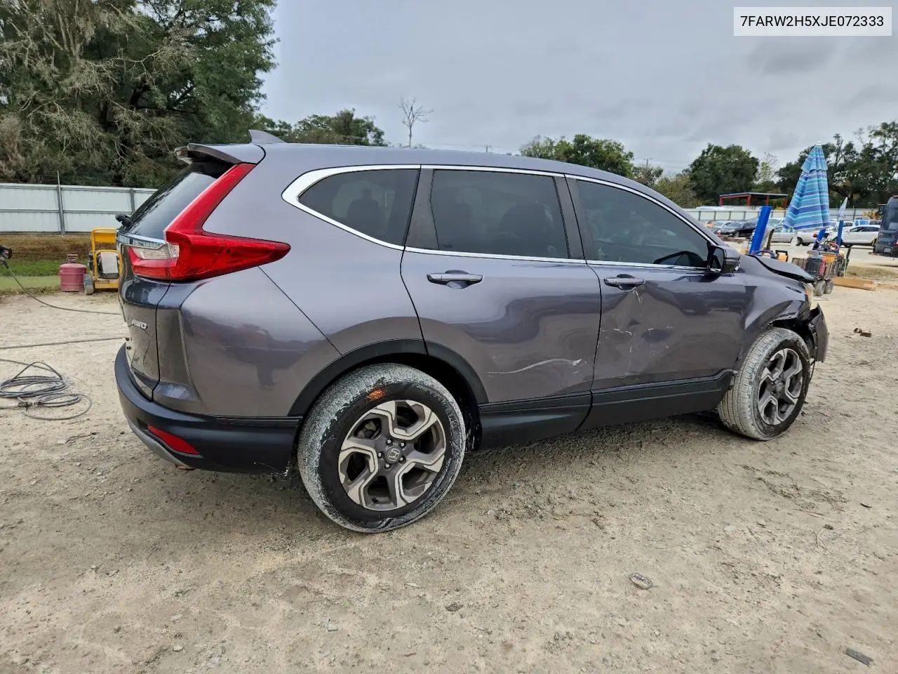 7FARW2H5XJE072333 2018 Honda Cr-V Ex