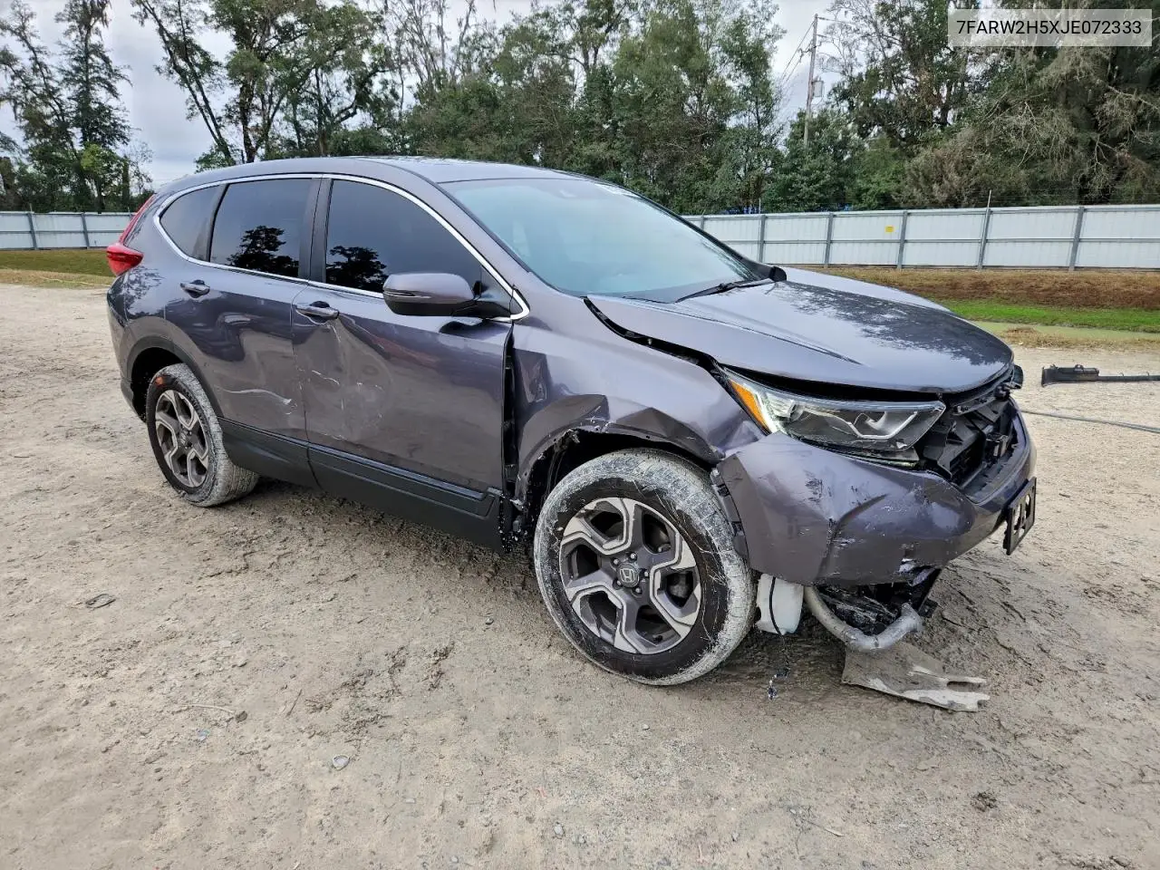 7FARW2H5XJE072333 2018 Honda Cr-V Ex