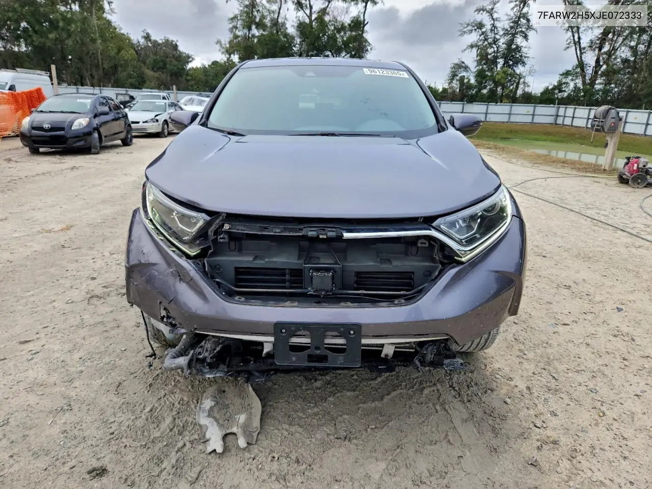 7FARW2H5XJE072333 2018 Honda Cr-V Ex