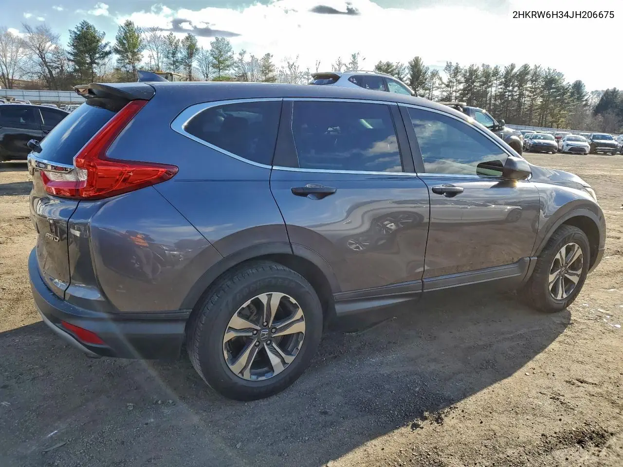 2HKRW6H34JH206675 2018 Honda Cr-V Lx