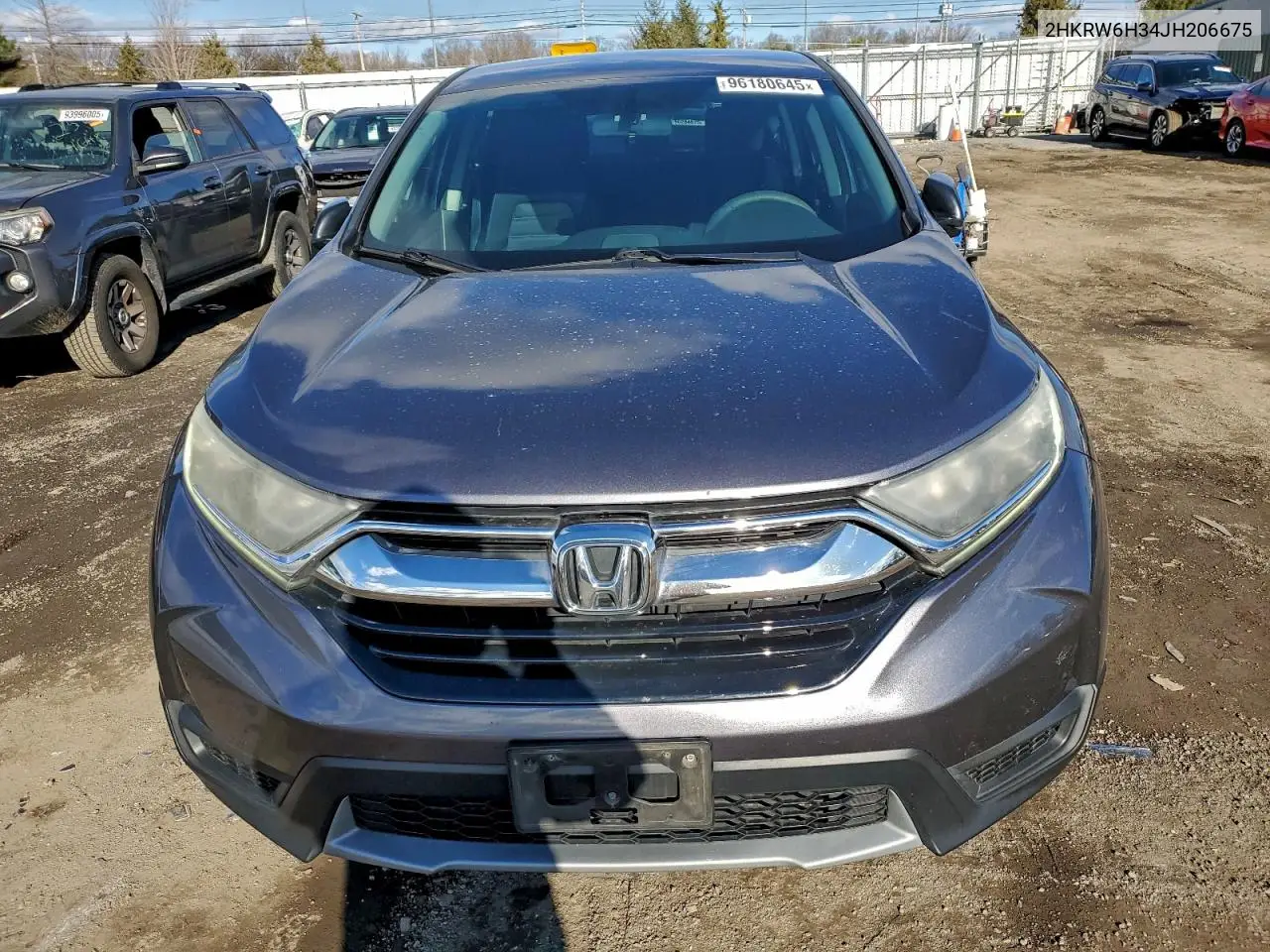 2HKRW6H34JH206675 2018 Honda Cr-V Lx