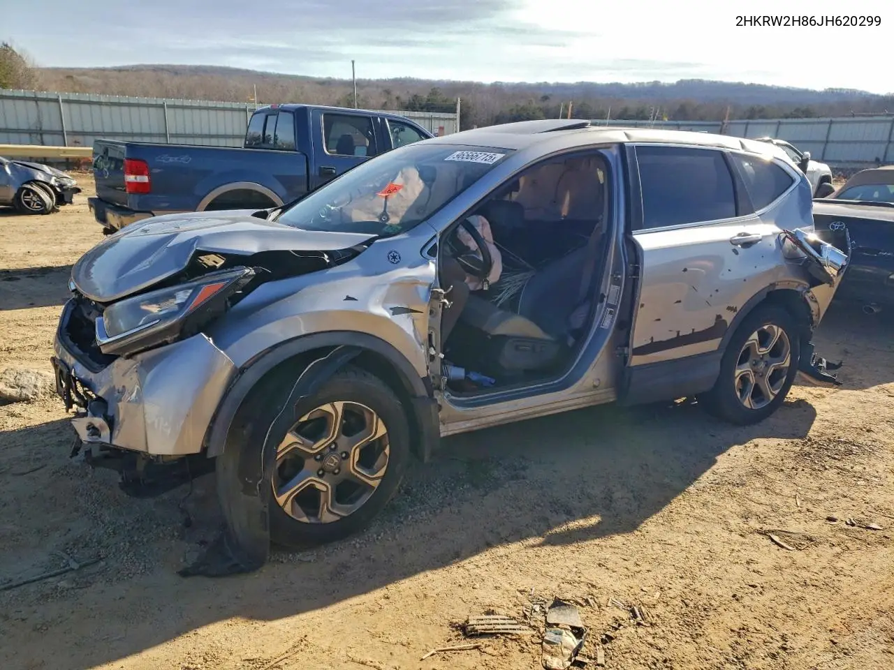2HKRW2H86JH620299 2018 Honda Cr-V Exl