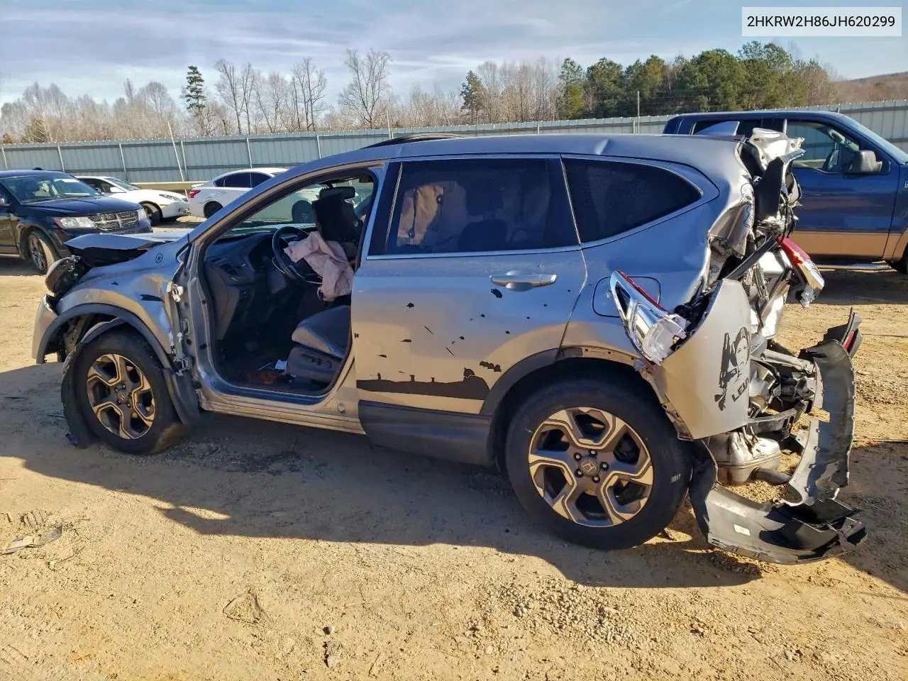 2HKRW2H86JH620299 2018 Honda Cr-V Exl