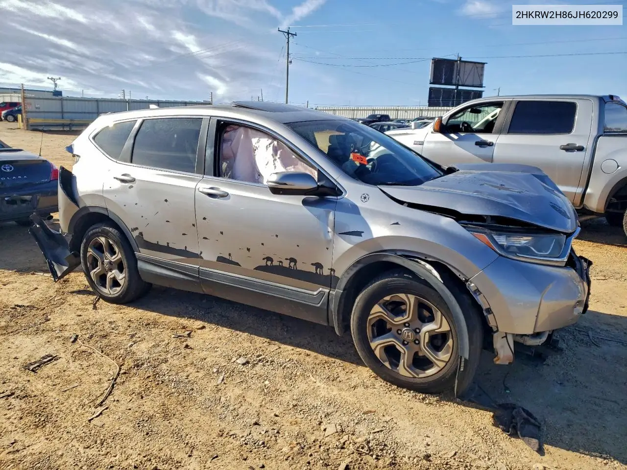 2HKRW2H86JH620299 2018 Honda Cr-V Exl