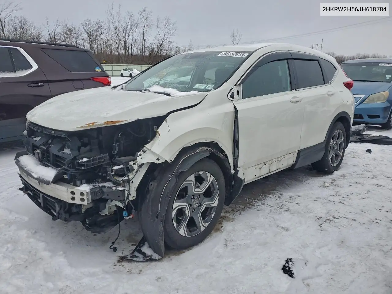 2HKRW2H56JH618784 2018 Honda Cr-V Ex