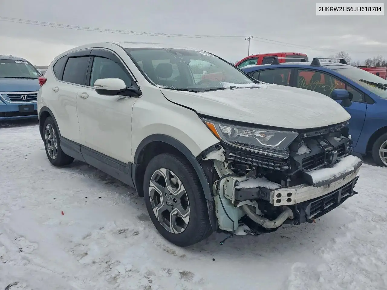 2HKRW2H56JH618784 2018 Honda Cr-V Ex