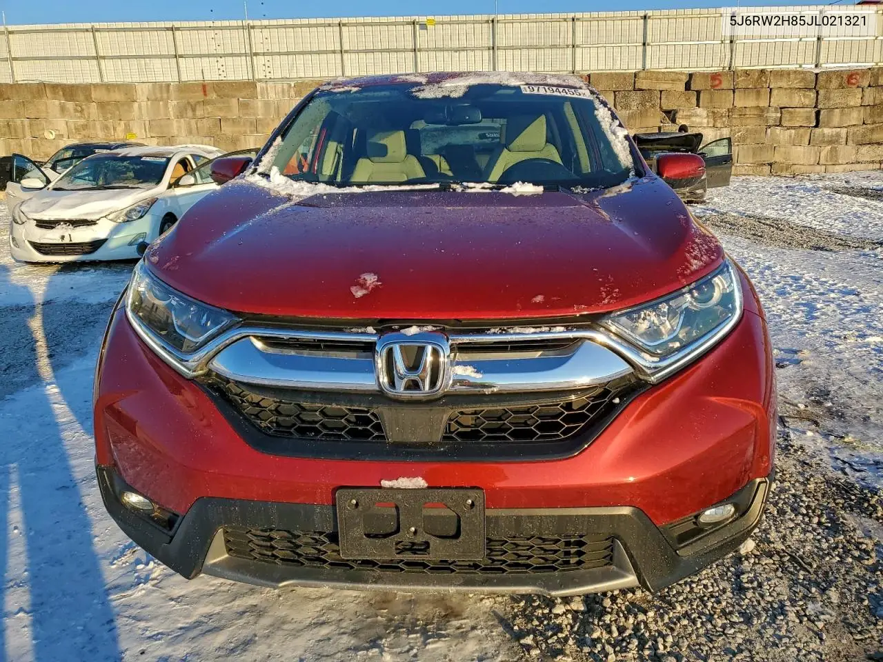 5J6RW2H85JL021321 2018 Honda Cr-V Exl