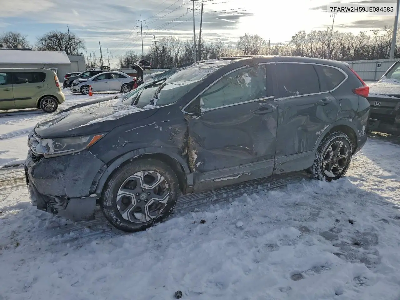 7FARW2H59JE084585 2018 Honda Cr-V Ex