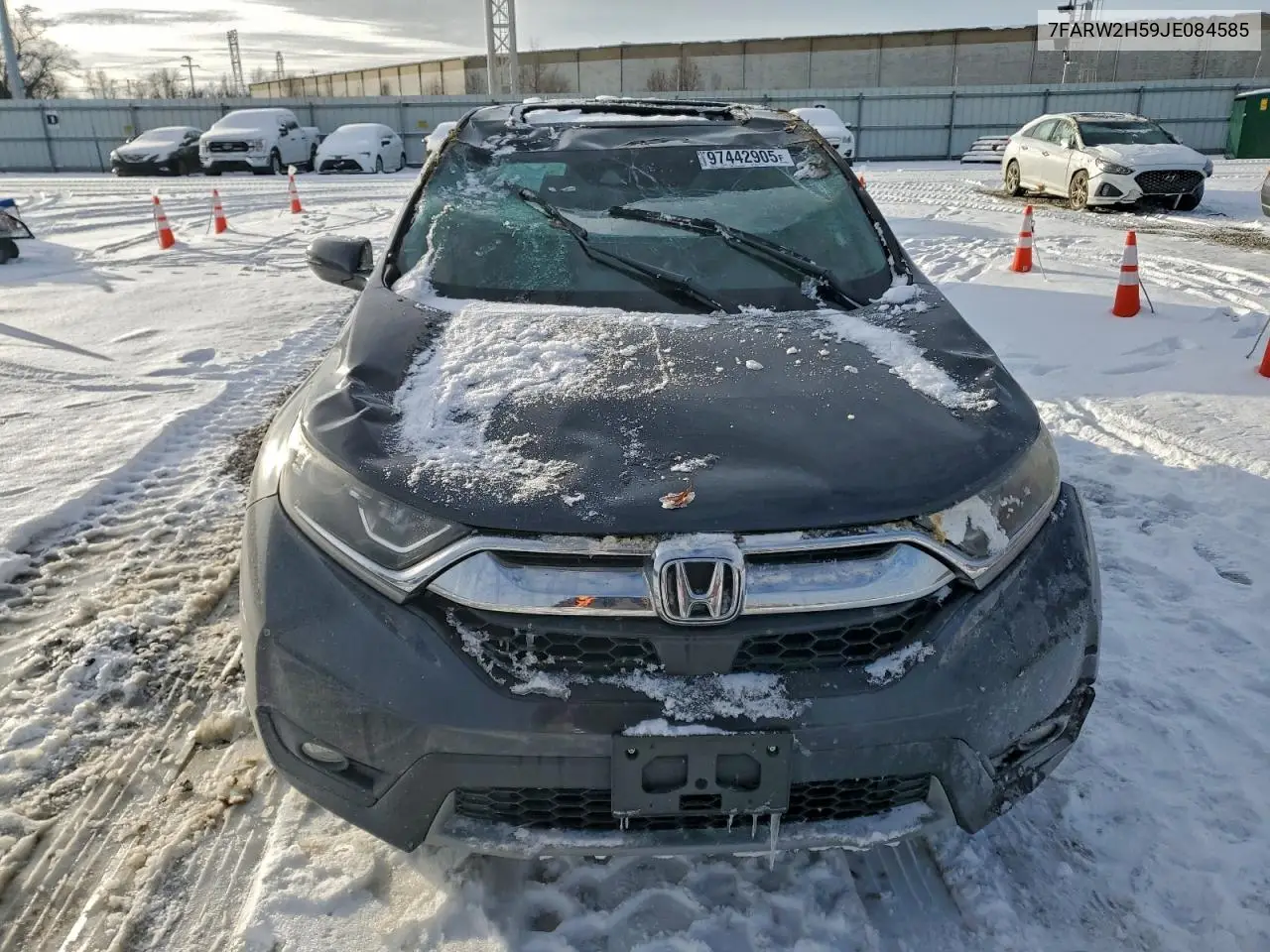 7FARW2H59JE084585 2018 Honda Cr-V Ex
