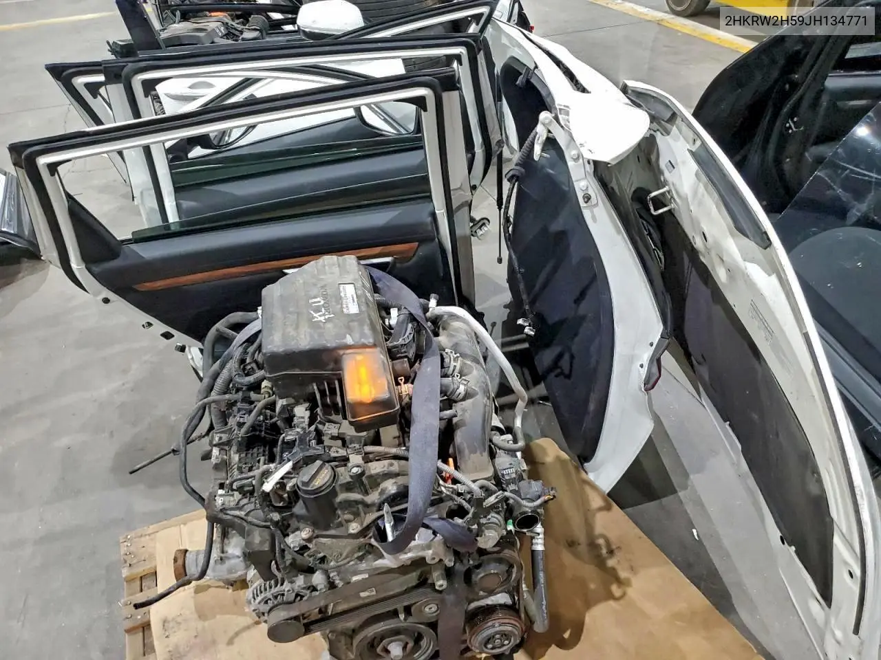 2HKRW2H59JH134771 2018 Honda Cr-V Ex