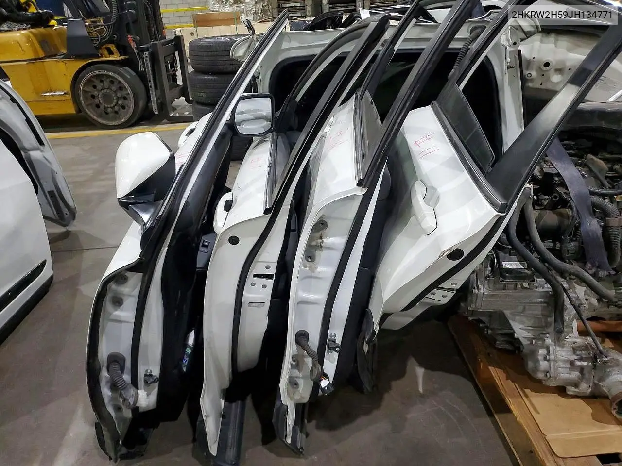 2HKRW2H59JH134771 2018 Honda Cr-V Ex
