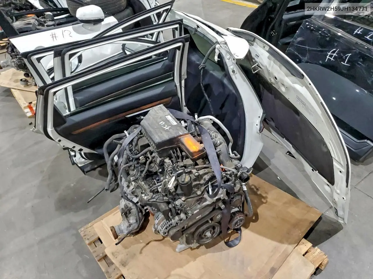 2HKRW2H59JH134771 2018 Honda Cr-V Ex