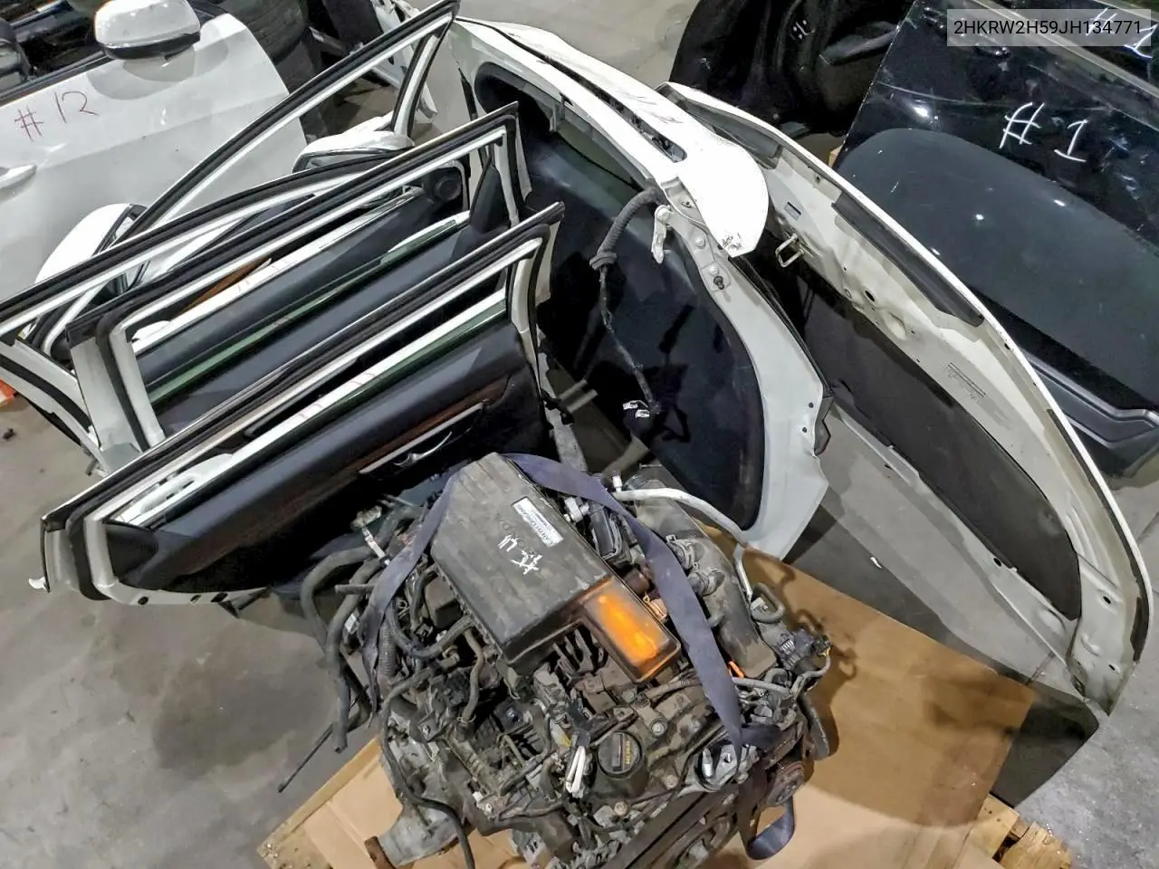 2HKRW2H59JH134771 2018 Honda Cr-V Ex
