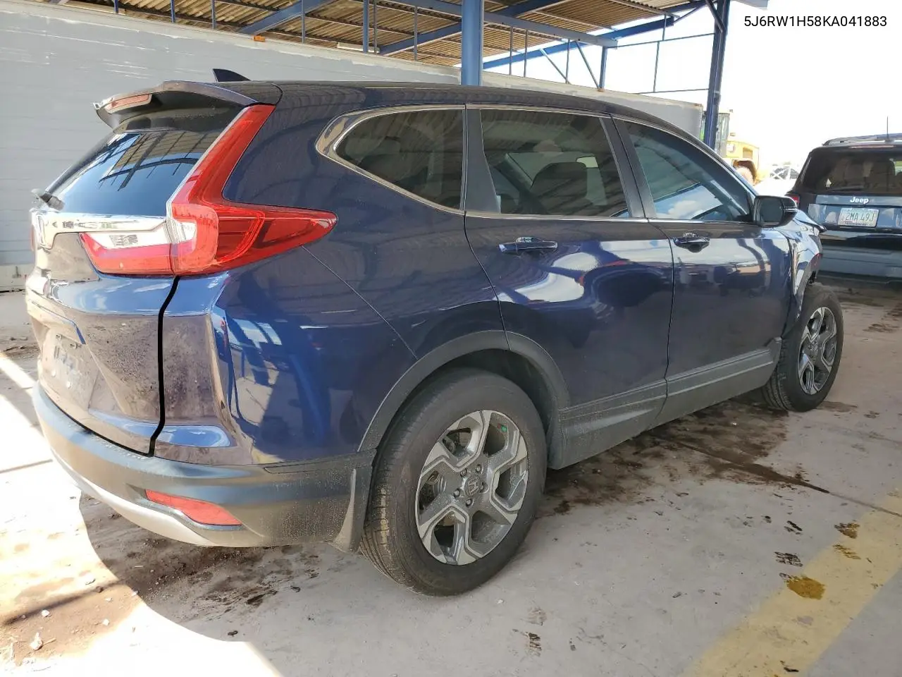5J6RW1H58KA041883 2019 Honda Cr-V Ex