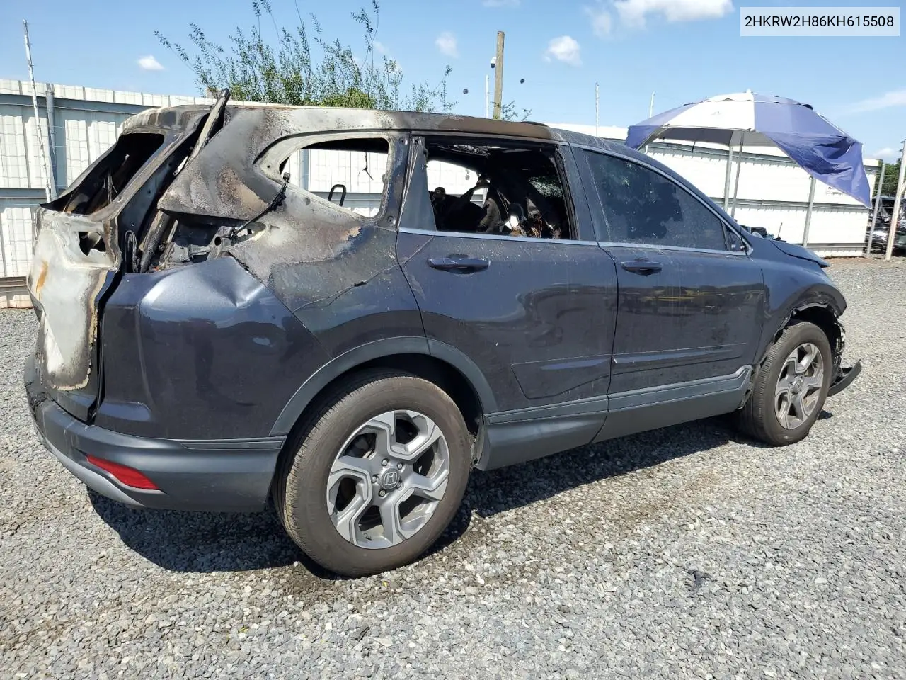 2HKRW2H86KH615508 2019 Honda Cr-V Exl