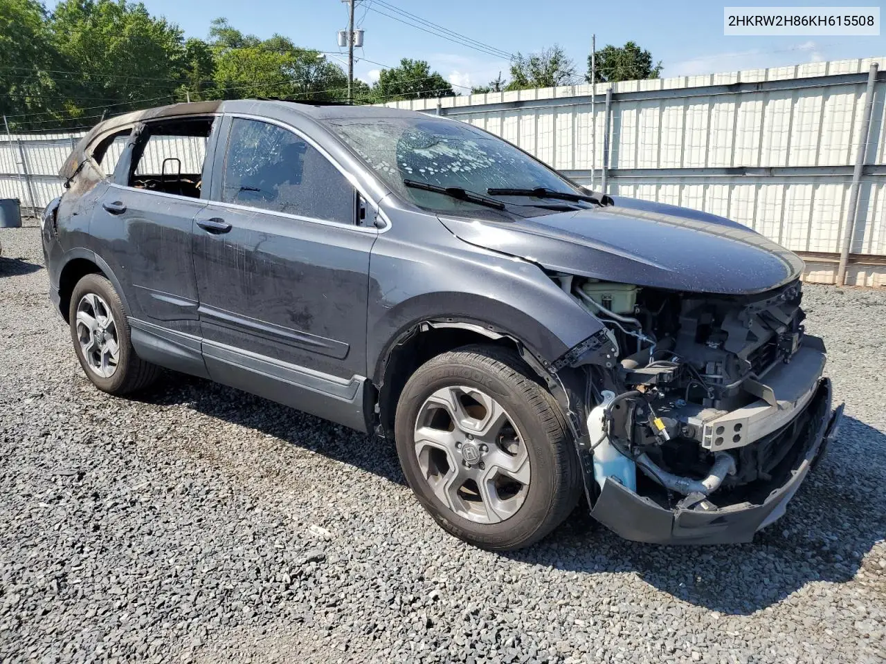 2HKRW2H86KH615508 2019 Honda Cr-V Exl