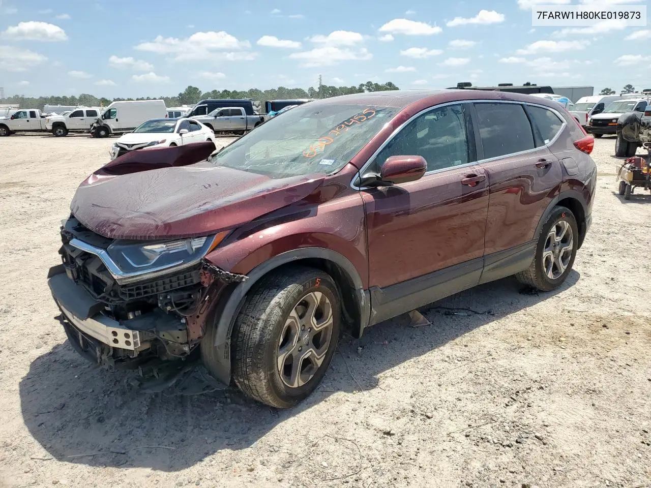 7FARW1H80KE019873 2019 Honda Cr-V Exl