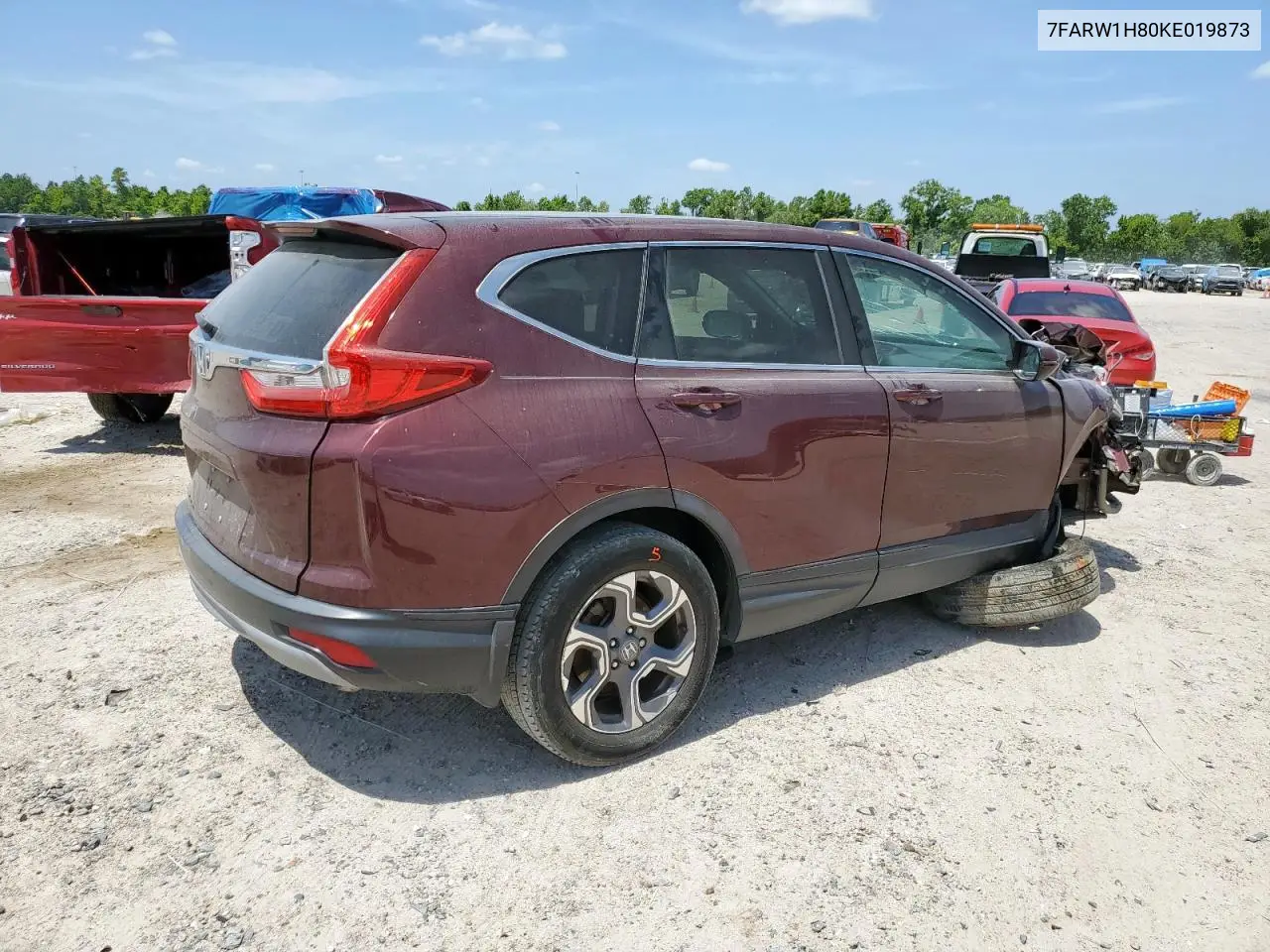 7FARW1H80KE019873 2019 Honda Cr-V Exl