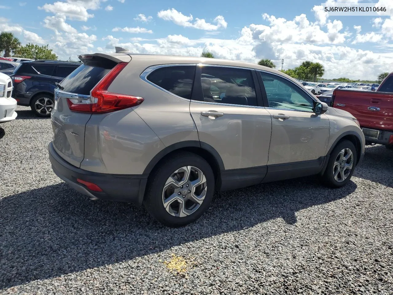 5J6RW2H51KL010646 2019 Honda Cr-V Ex