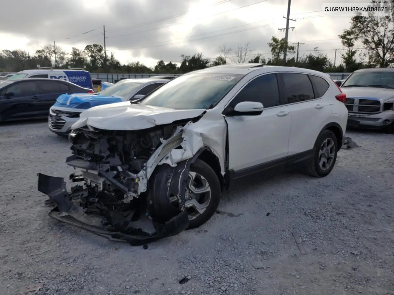 5J6RW1H89KA008675 2019 Honda Cr-V Exl