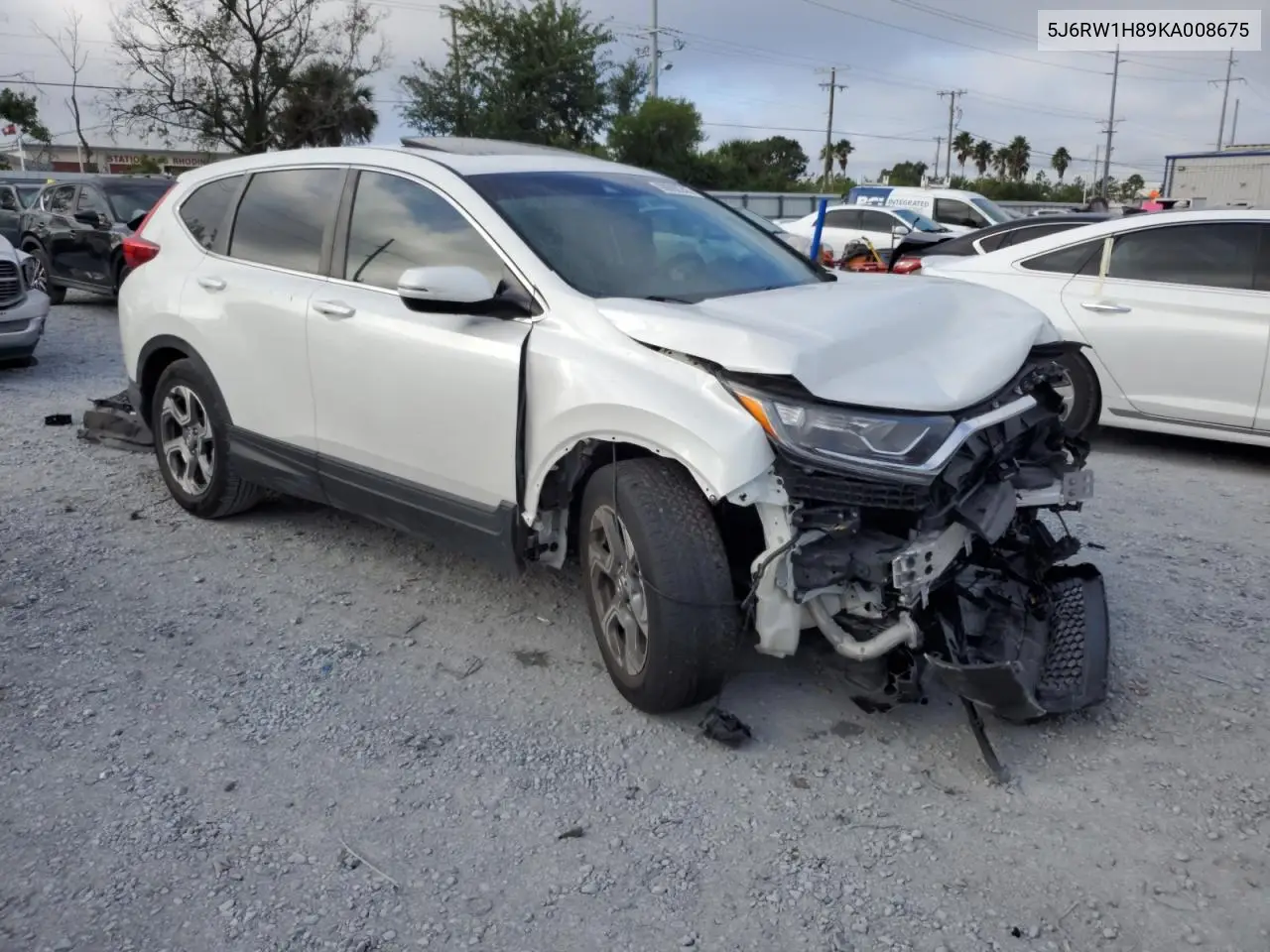 5J6RW1H89KA008675 2019 Honda Cr-V Exl