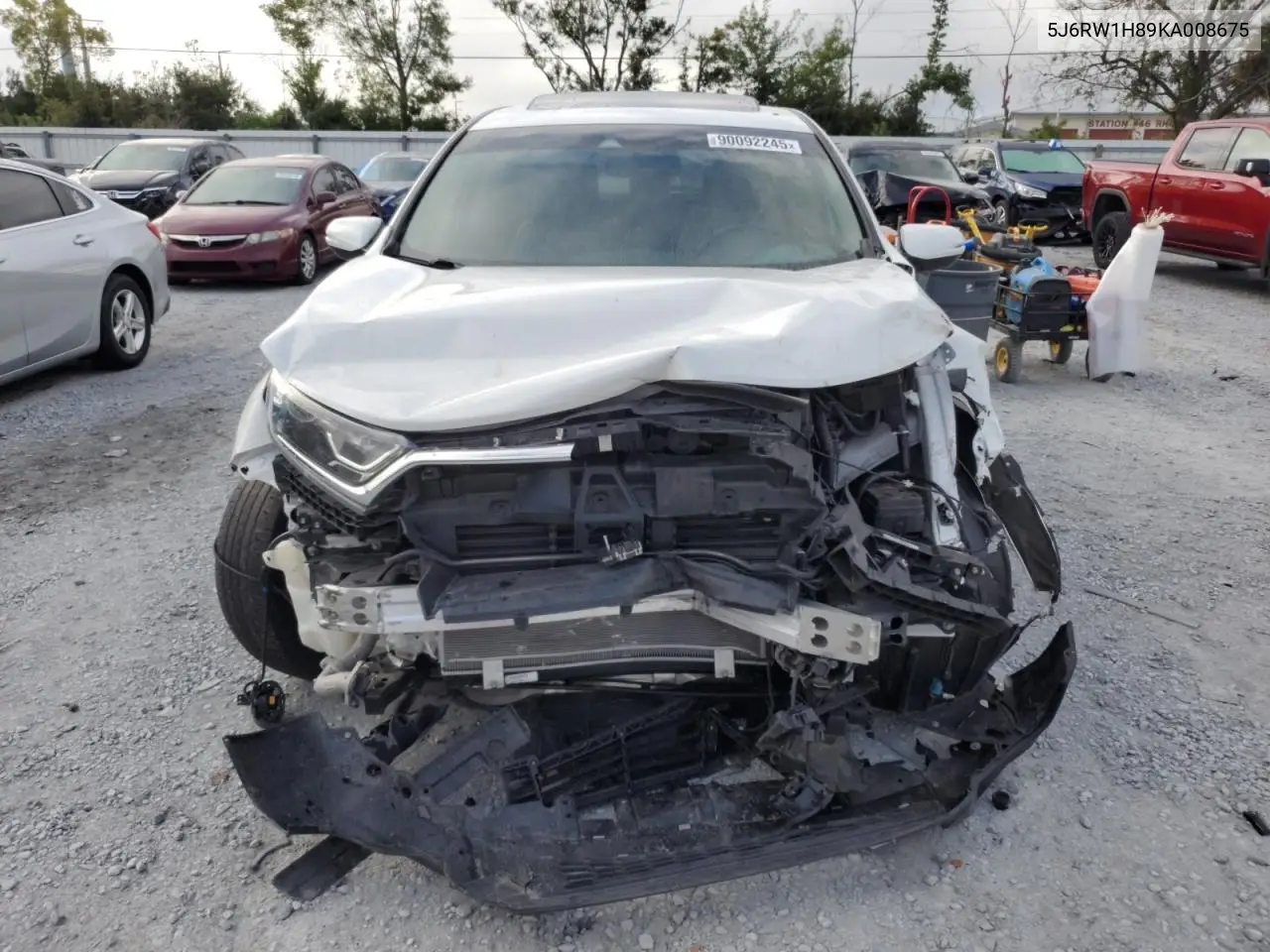 5J6RW1H89KA008675 2019 Honda Cr-V Exl