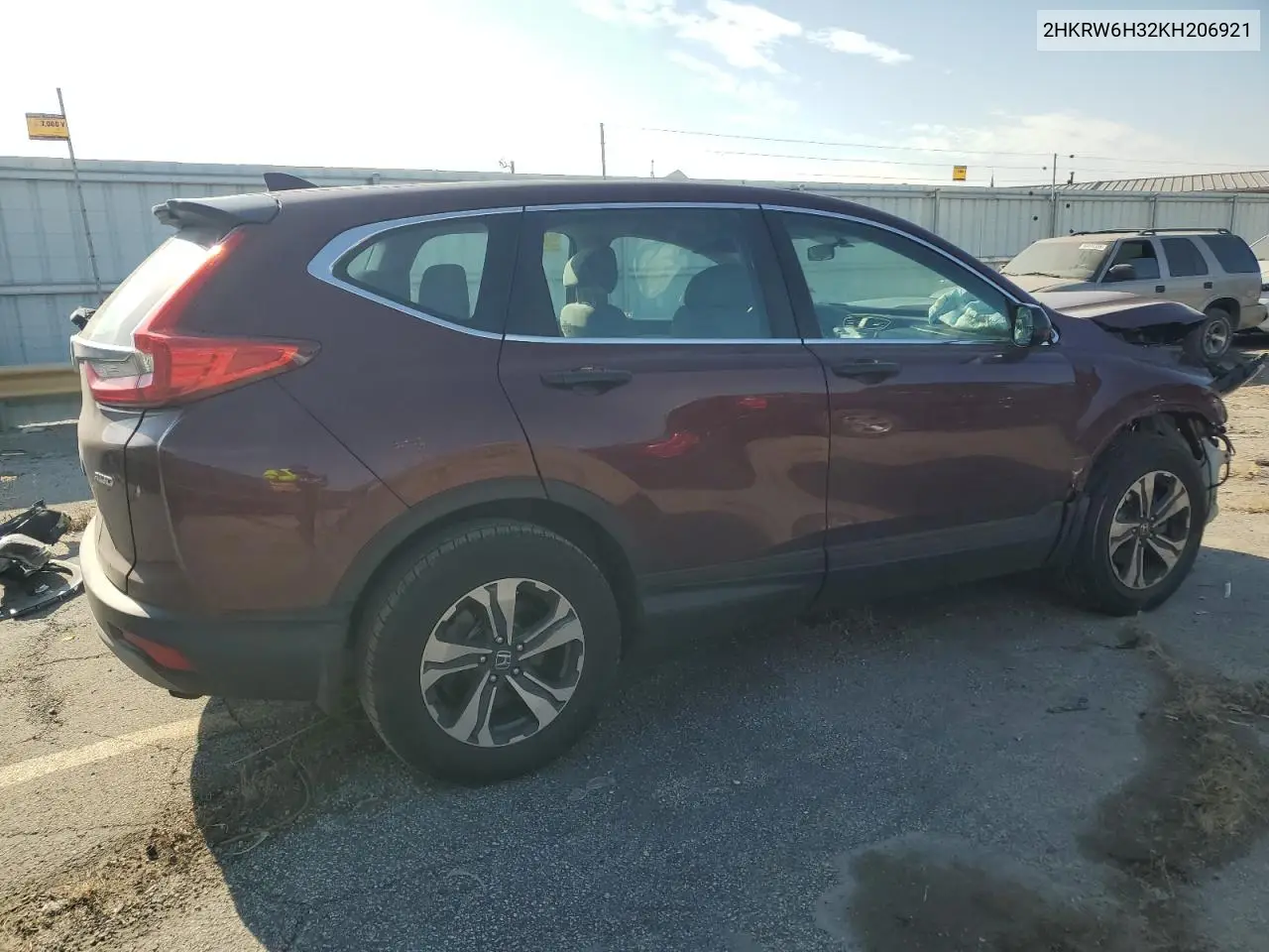 2HKRW6H32KH206921 2019 Honda Cr-V Lx