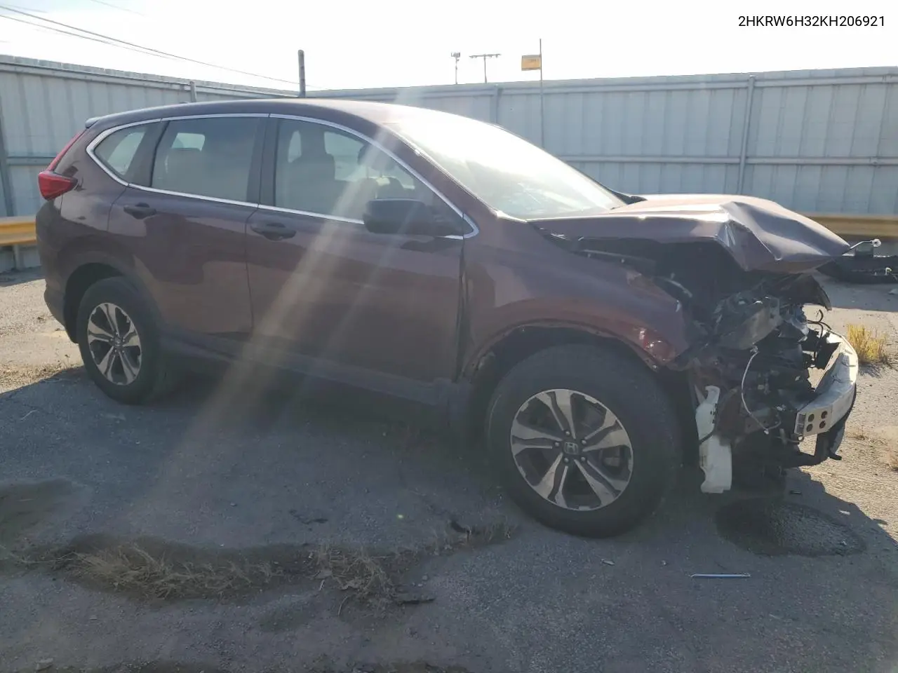2HKRW6H32KH206921 2019 Honda Cr-V Lx