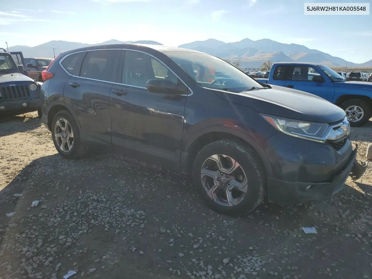 5J6RW2H81KA005548 2019 Honda Cr-V Exl