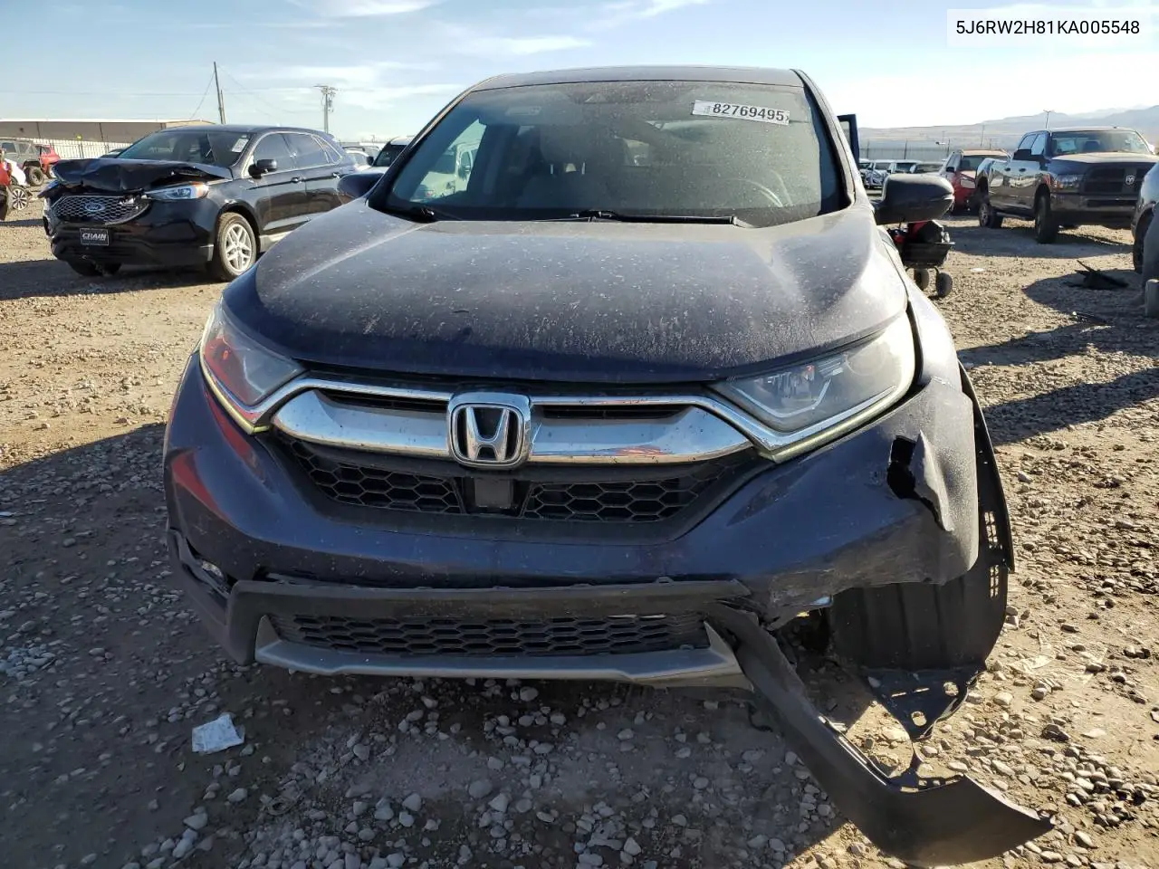 5J6RW2H81KA005548 2019 Honda Cr-V Exl