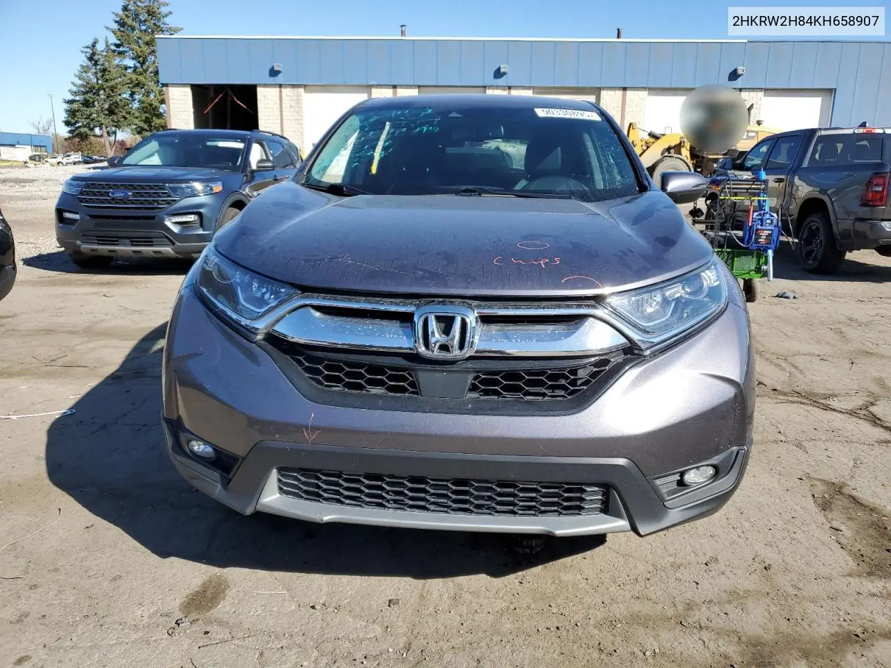 2HKRW2H84KH658907 2019 Honda Cr-V Exl