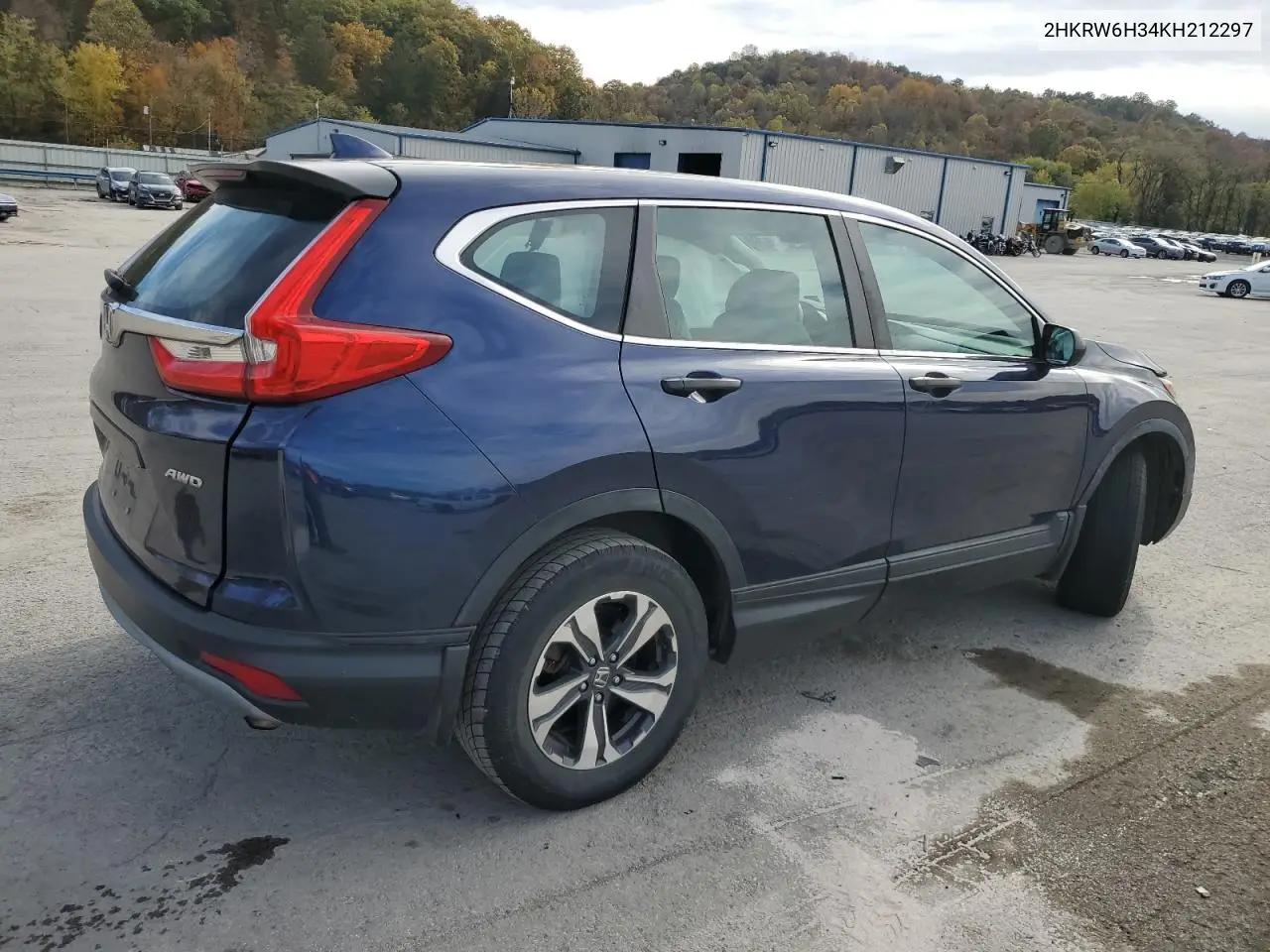 2HKRW6H34KH212297 2019 Honda Cr-V Lx