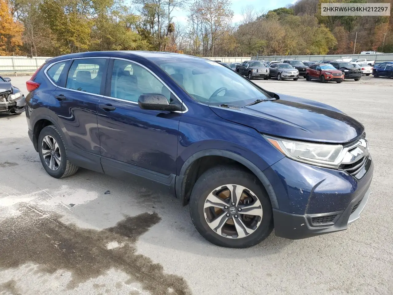 2HKRW6H34KH212297 2019 Honda Cr-V Lx