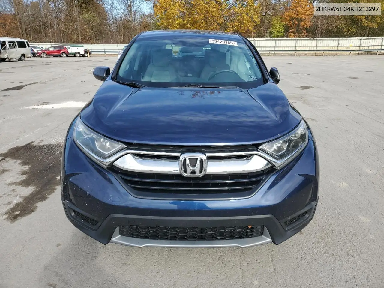 2HKRW6H34KH212297 2019 Honda Cr-V Lx