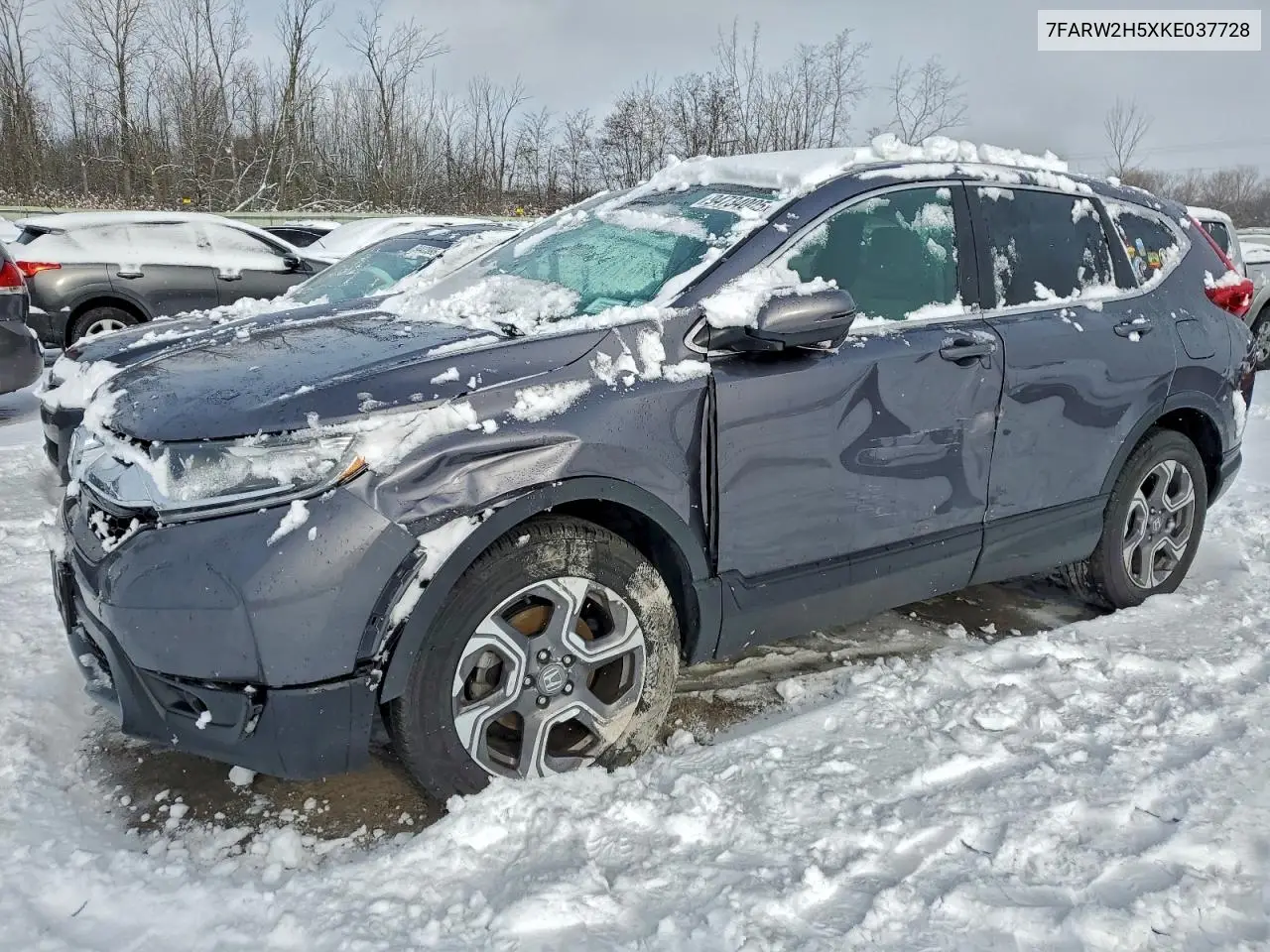 7FARW2H5XKE037728 2019 Honda Cr-V Ex