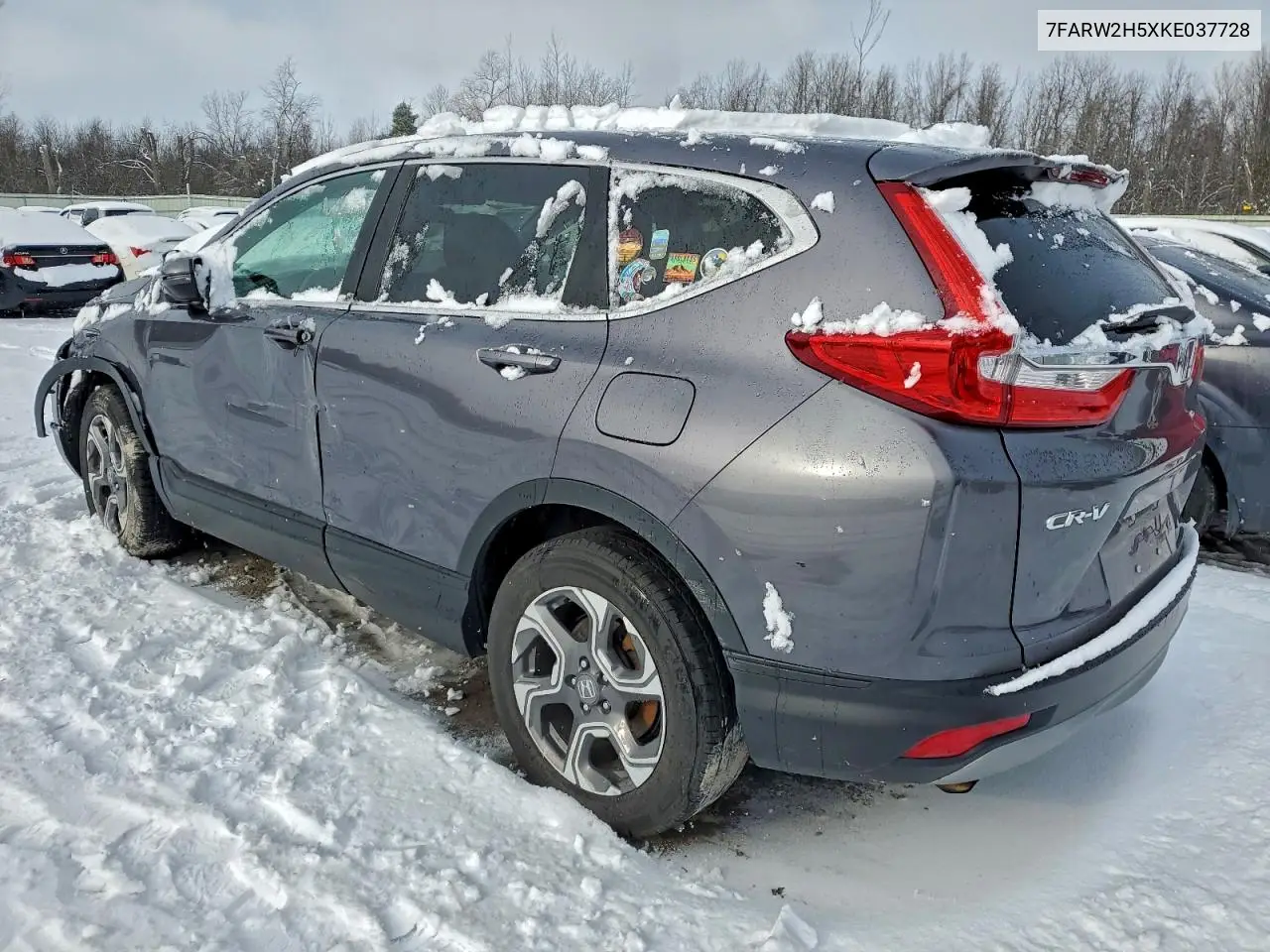 7FARW2H5XKE037728 2019 Honda Cr-V Ex