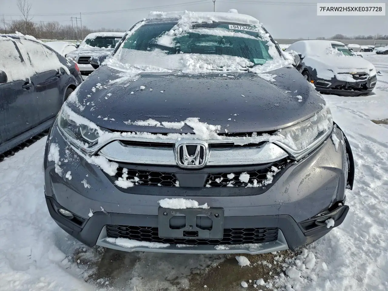 7FARW2H5XKE037728 2019 Honda Cr-V Ex