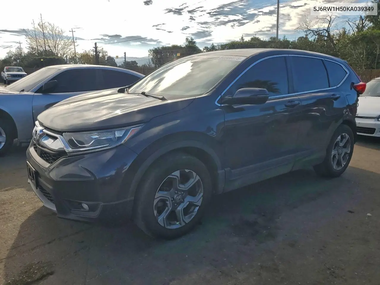 5J6RW1H50KA039349 2019 Honda Cr-V Ex