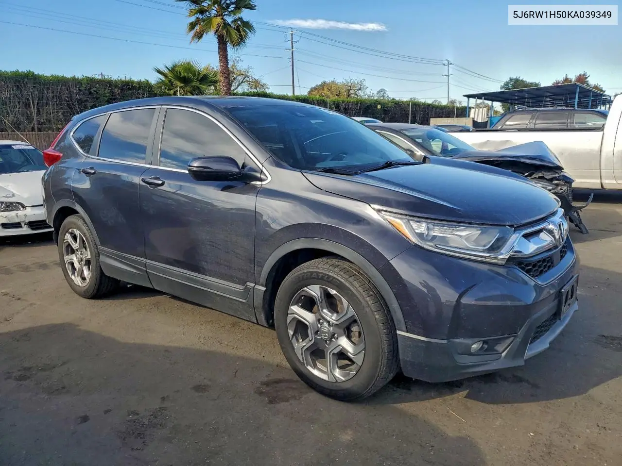 5J6RW1H50KA039349 2019 Honda Cr-V Ex