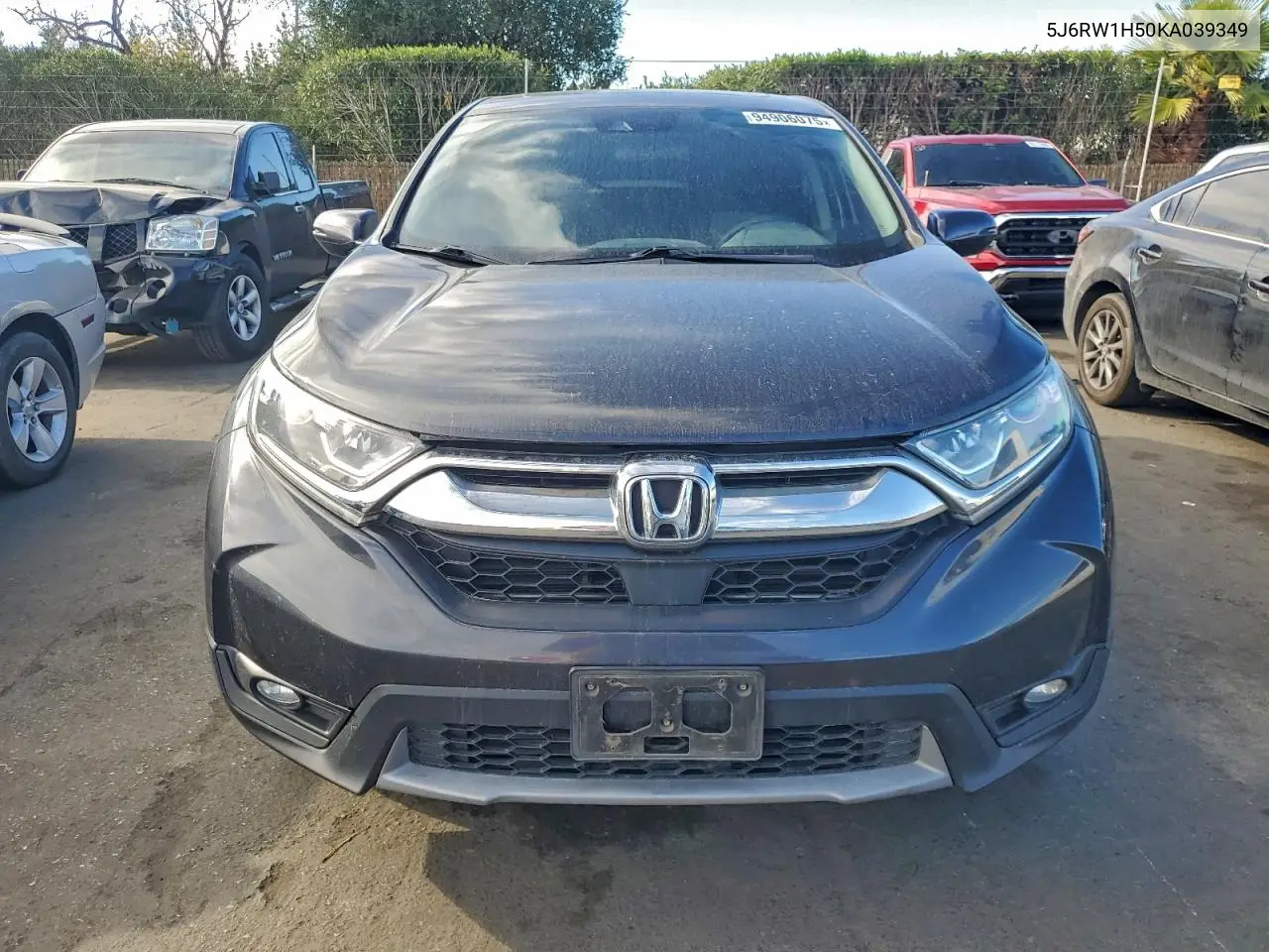 5J6RW1H50KA039349 2019 Honda Cr-V Ex