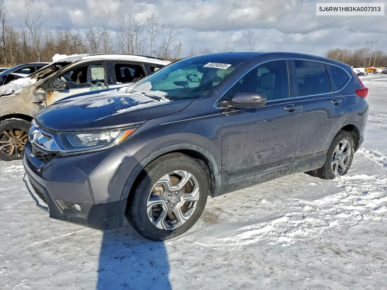 5J6RW1H83KA007313 2019 Honda Cr-V Exl
