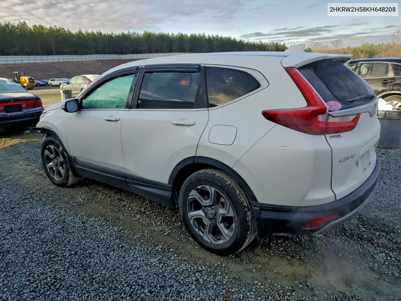 2HKRW2H58KH648208 2019 Honda Cr-V Ex