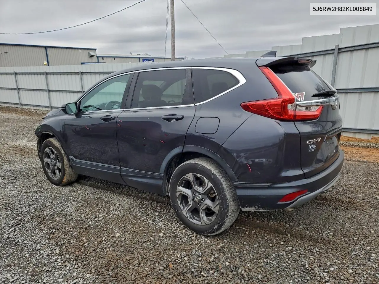 5J6RW2H82KL008849 2019 Honda Cr-V Exl