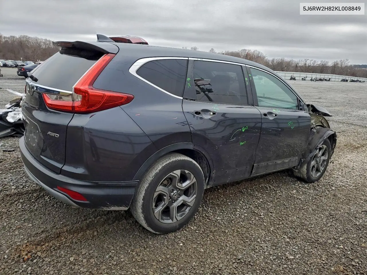 5J6RW2H82KL008849 2019 Honda Cr-V Exl