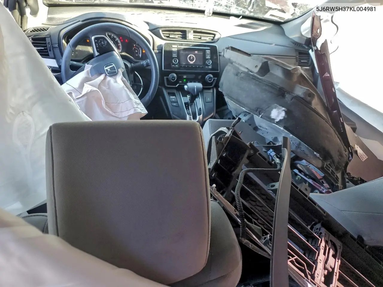 5J6RW5H37KL004981 2019 Honda Cr-V Lx