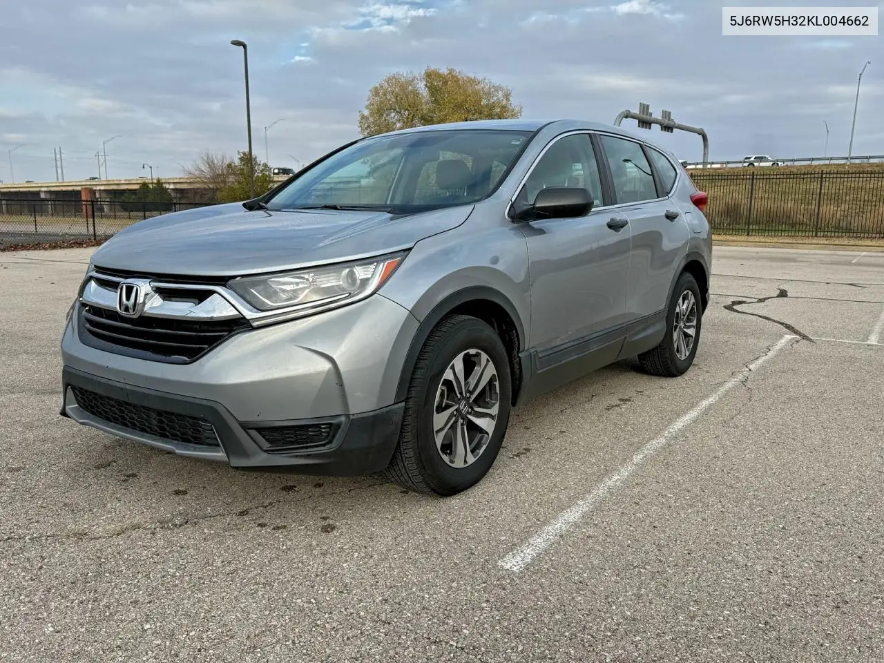 5J6RW5H32KL004662 2019 Honda Cr-V Lx